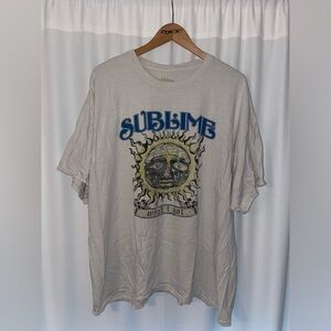 Sublime graphic tee 3XL t shirt short sleeve vintage sun band concert t